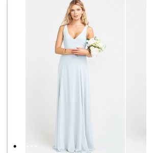Show me your mumu Jenn Maxi Dress Icy Blue